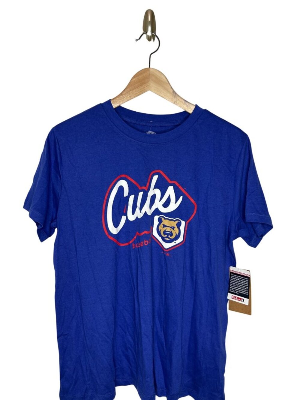NWT Chicago Cubs Women's L 12/14 T-Shirt Rivalry Threads, MSRP $20